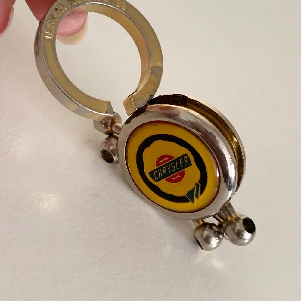 Vintage Chrysler key chain